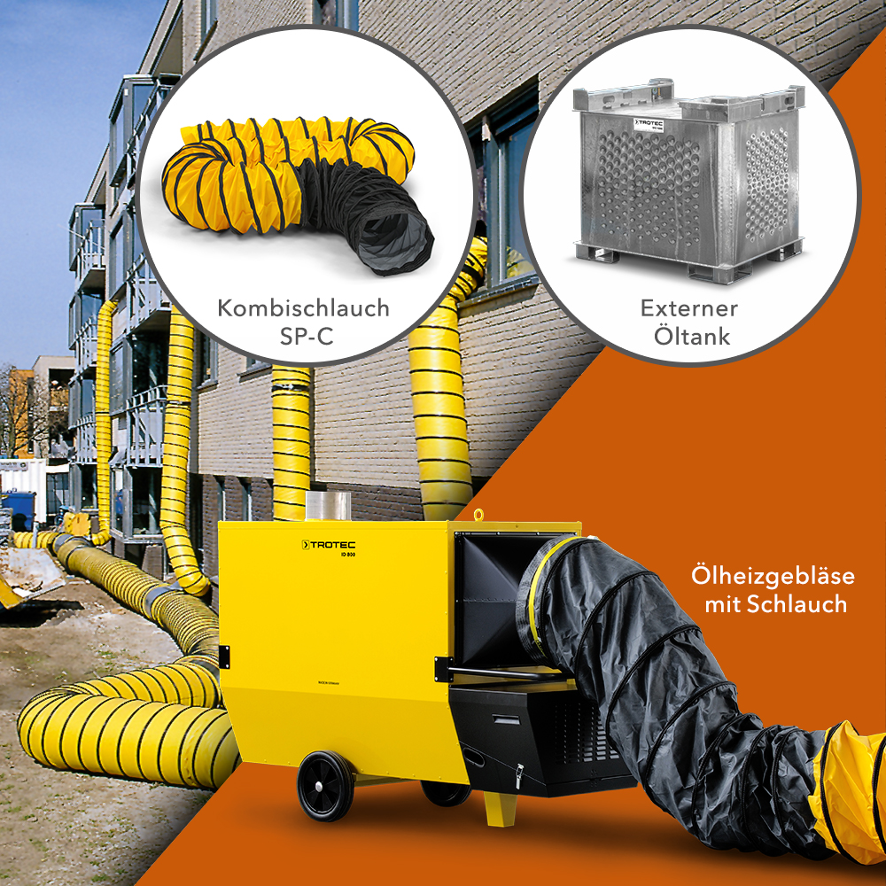 Radiateur au diesel/kérosène et à batterie de Master - 80 000 BTU - Jaune