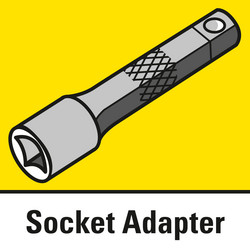 Adaptateur de douille ¼"