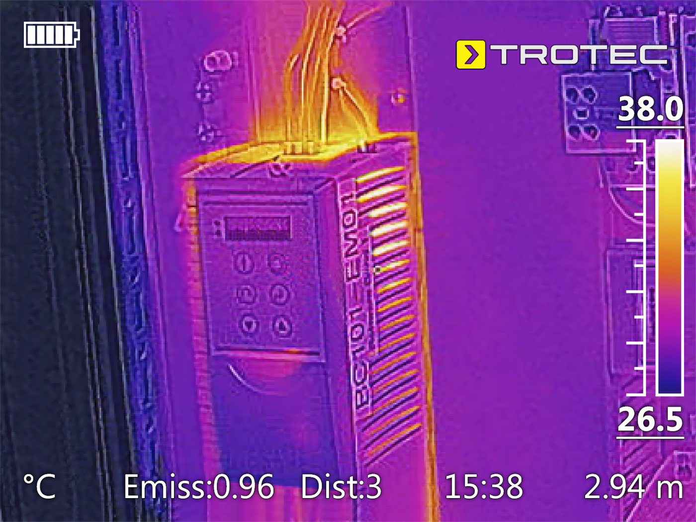 Thermographie dans les centres de distribution des eaux - TROTEC