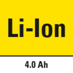 Batterie lithium-ions d’une capacité de 4 Ah