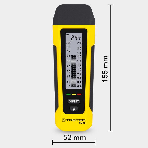 Appareil de mesure d'humidité BM22 - TROTEC