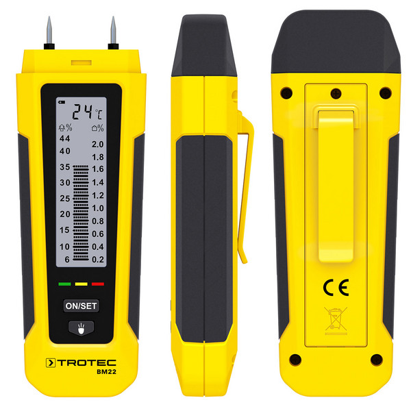 Détecteur de l'humidité du bois Bluetooth PCE-WMT 200