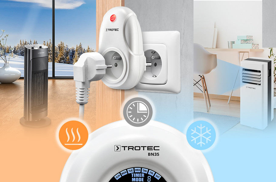 5€75 sur Prise thermostat BN30 TROTEC - Équipements électriques