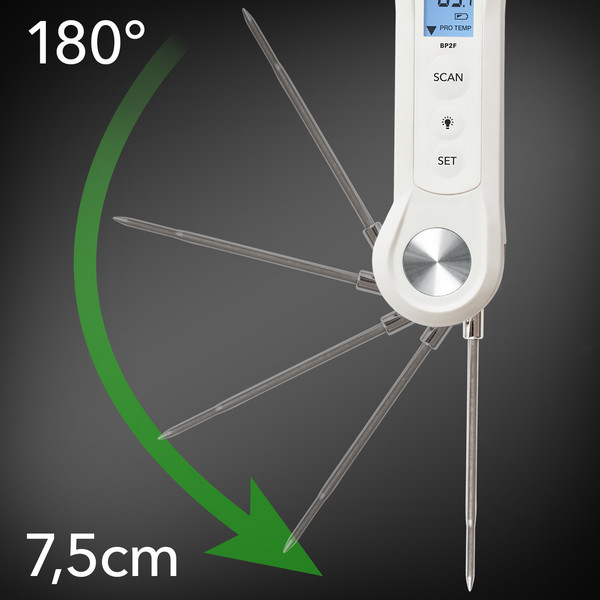Thermomètre alimentaire à infrarouge BP2F - TROTEC