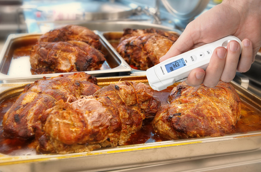 Thermomètre professionnel : thermomètre de cuisson pour cuisine
