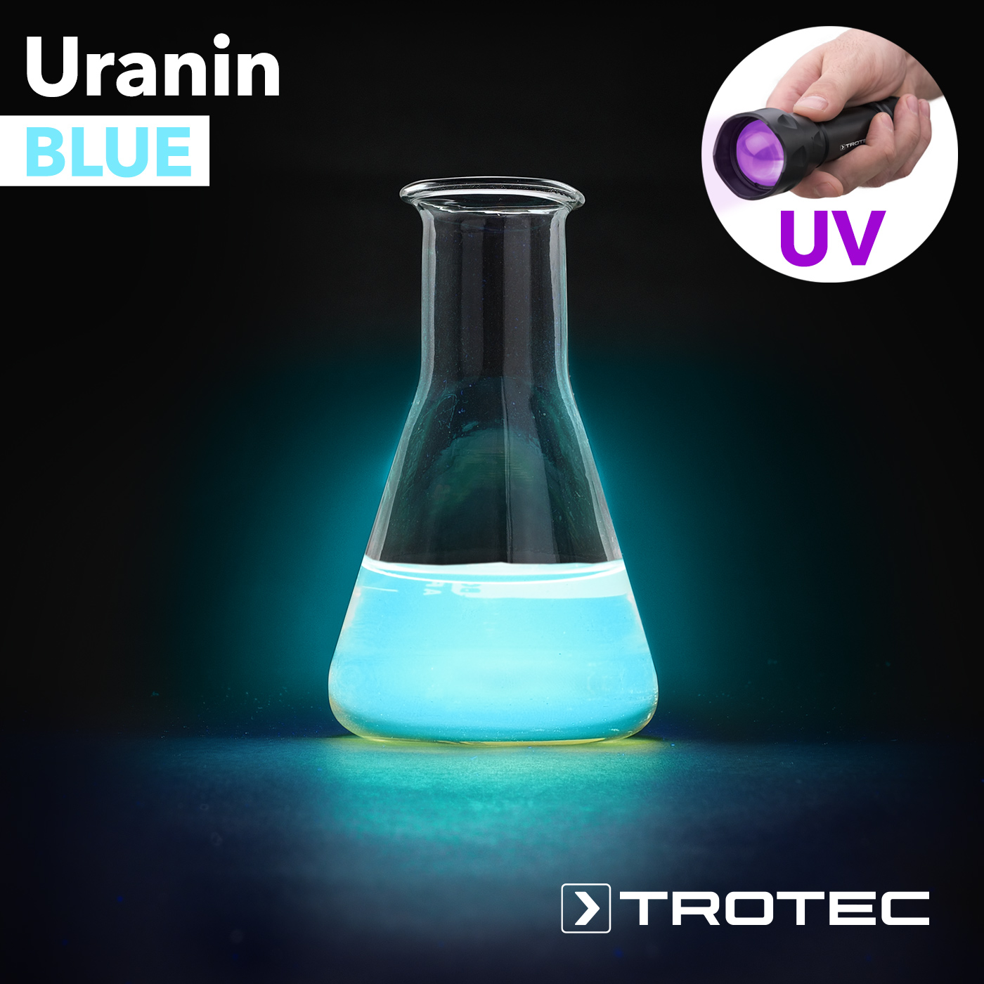 Fluorescéine - Fluoresceine - Traceur de fuite bleu