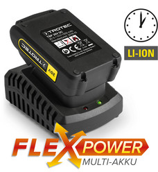 Flexpower, le système multi-accu innovant de Trotec
