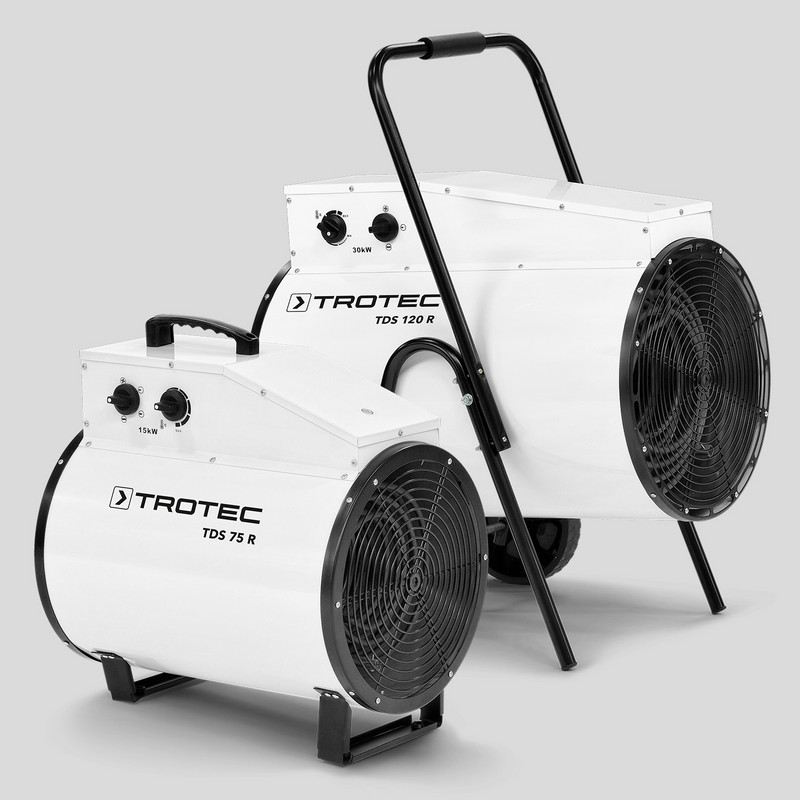 Générateur air chaud Trotec TROTEC TDS 30 Chauffage électrique Aérotherme 5,5 kW 