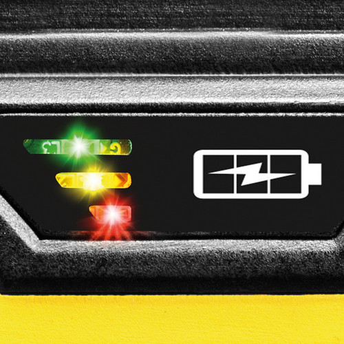 Indicateur de capacité de la batterie à trois niveaux