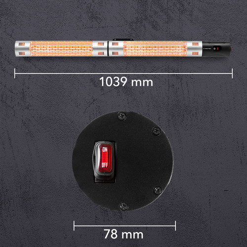 IR 2200 : les dimensions