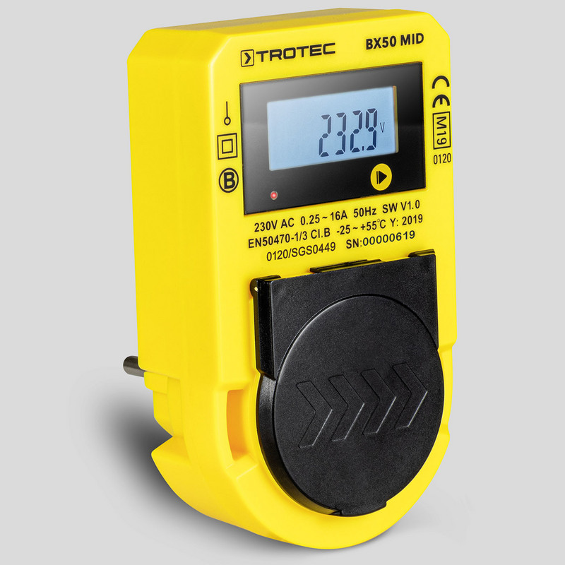 BX50 wattmètre MID - TROTEC