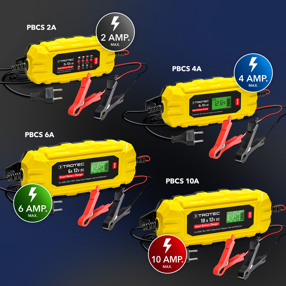 Chargeur de batterie TEC 2- 6/12V - Chargeur batterie voiture
