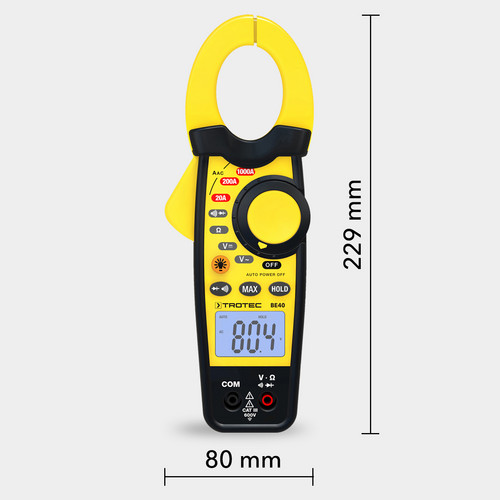 Pince ampèremétrique BE40