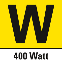 Puissant moteur de 400 Watt