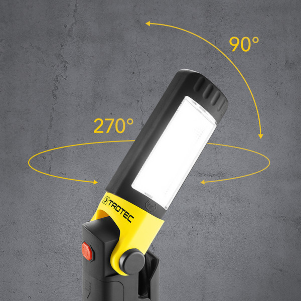 Multifunction Flashlight Super Lampe Torche – Rechargeable USB – Projecteur  Portable Avec Support Batterie Intégrée à prix pas cher