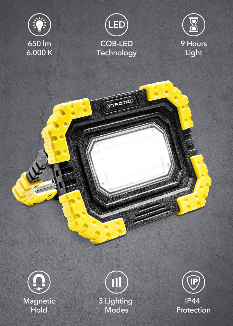 BLINK ROAD: Lampe clignotante de chantier LED