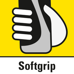 Softgrip pour une meilleure prise en main