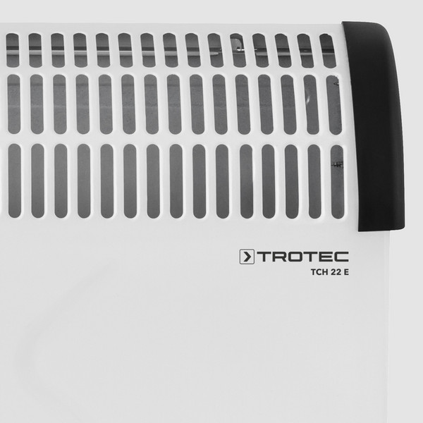 TROTEC Convecteur TCH 22 E, 2000 W radiateur électrique à convection  chauffage électrique d'appoint radiateur chauffage mobile portatif