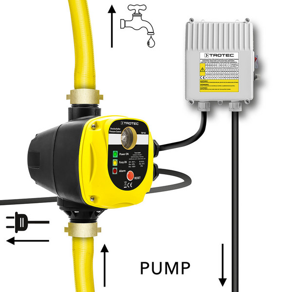 Trotec TROTEC Pressostat électronique TDP DSP commande automatique de pompes à eau 