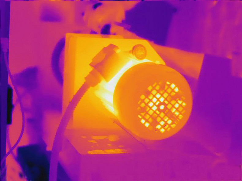 Thermographie avec la caméra thermique IC300 de Trotec