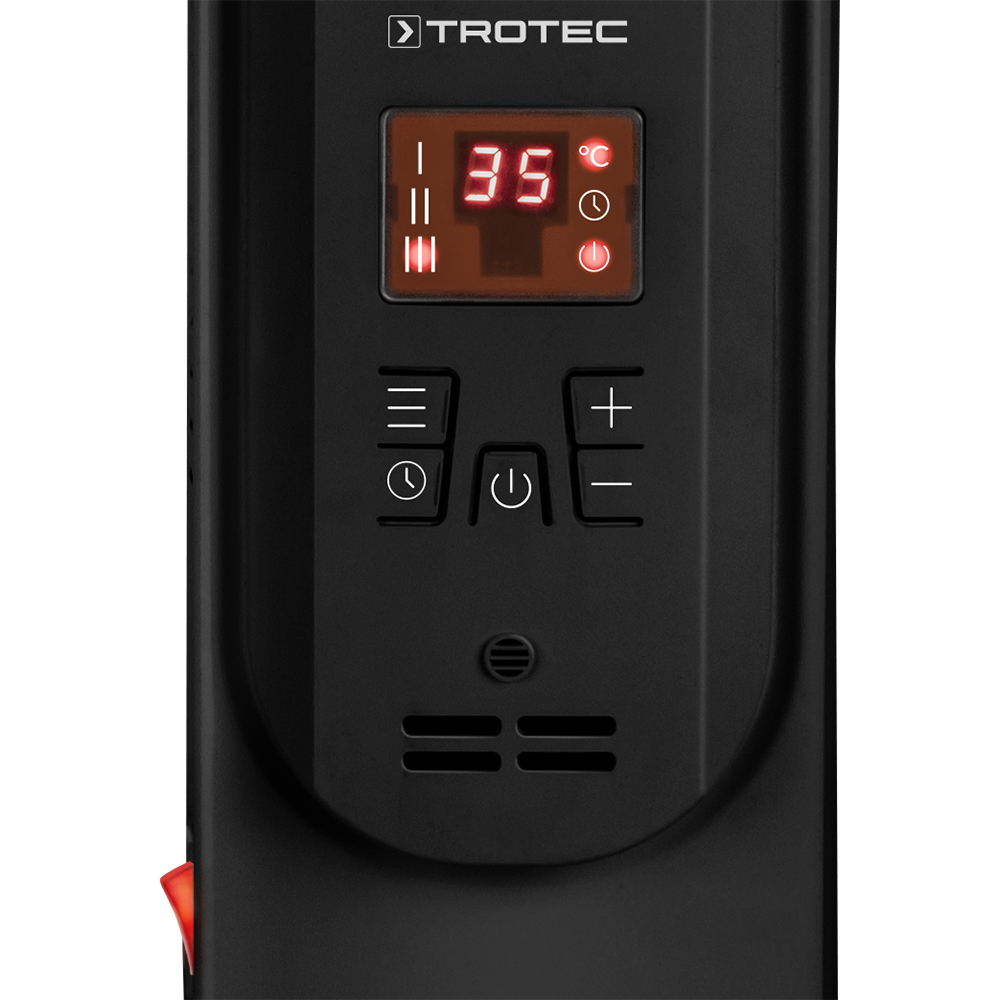 Trotec - TROTEC Radiateur bain d'huile TRH 26 E chauffage d'appoint  chauffage électrique portable mobile - Radiateur bain d'huile - Rue du  Commerce