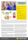 TROTEC CASE STUDY: Filtration efficace des aérosols et des virus de l'air ambiant à TÖNNIES