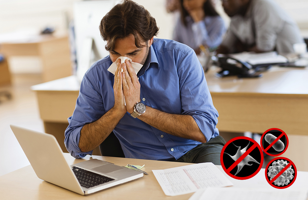 Un excès ou un manque d’humidité dans l’air de la pièce favorise les maladies et les allergies