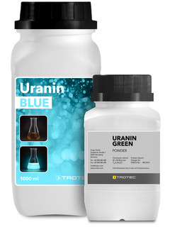 Uranin Blue et Uranin Green de Trotec