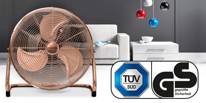 Ventilateur Trotec Ventilateur de sol TVM 14 de 44 watts